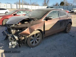 2010 Acura ZDX Tech Pkg with VIN 2HNYB1H41AH500413, listed as a Copart auction lot 45957475 with 113,207 mi miles and Salvage Title. Bid and sale history available at carsss.com. Image 1.