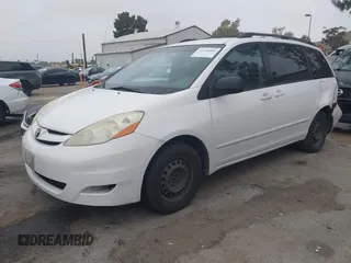2006 Toyota Sienna CE with VIN 5TDZA23C56S451307, listed as a IAAI auction lot 42158464 with 275,876 mi miles and . Bid and sale history available at DreamBid. Image 2.