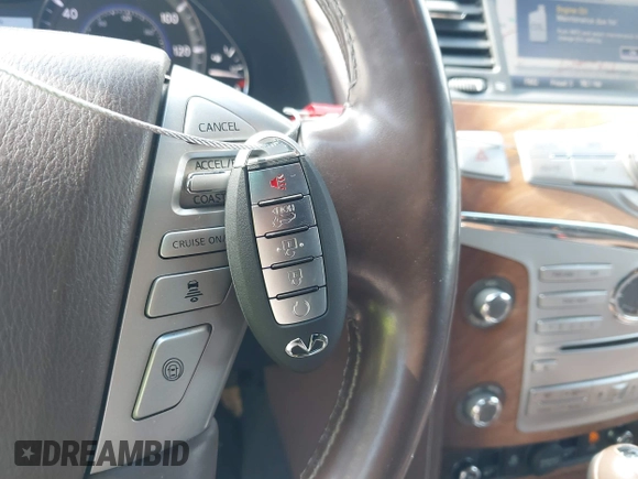2016 Infiniti QX80 with VIN JN8AZ2NE9G9125213, listed as a IAAI auction lot 42397559 with 187,304 mi miles and . Bid and sale history available at DreamBid. Image 11.