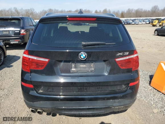 2016 BMW X3 xDrive28i with VIN 5UXWX9C57G0D75171, listed as a Copart auction lot 47618495 with 111,854 mi miles and Salvage Title. Bid and sale history available at carsss.com. Image 6.