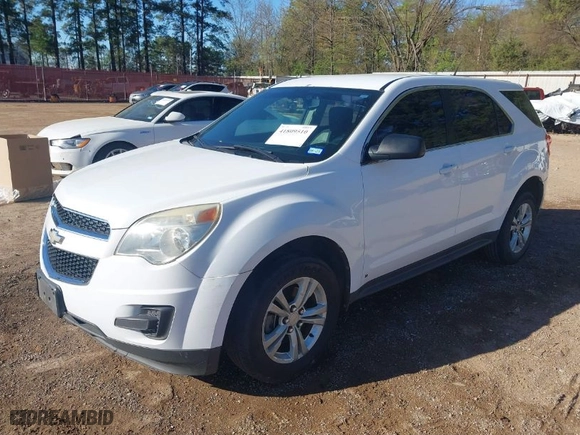 2010 Chevrolet Equinox LS with VIN 2CNALBEW7A6218140, listed as a IAAI auction lot 41809510 with 132,919 mi miles. Bid and sale history available at carsss.com. Image 2.