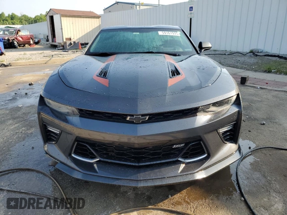 2017 Chevrolet Camaro 2SS with VIN 1G1FG1R71H0143751, listed as a Copart auction lot 59161935 with 56,915 mi miles and Salvage title. Bid and sale history available at DreamBid. Image 5.