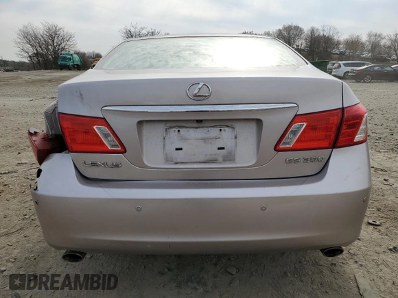 2009 Lexus ES 330 with VIN JTHBJ46G992296475, listed as a Copart auction lot 50016775 with 198,263 mi miles and Salvage Title. Bid and sale history available at DreamBid. Image 6.