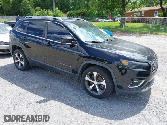 2019 Jeep Cherokee Limited z VIN 1C4PJLDNXKD128289, wystawiony jako IAAI lot #42335271 z przebiegiem 77 523 mil mil oraz . Historia ofert i sprzedaży dostępna na DreamBid. Obrazek 1.