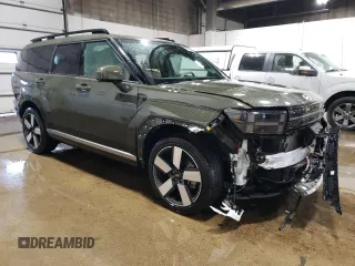 2024 Hyundai Santa Fe Hybrid Limited with VIN 5NMP3DG11RH010867, listed as a Copart auction lot 46503485 with 15,297 mi miles and Salvage Title. Bid and sale history available at carsss.com. Image 4.