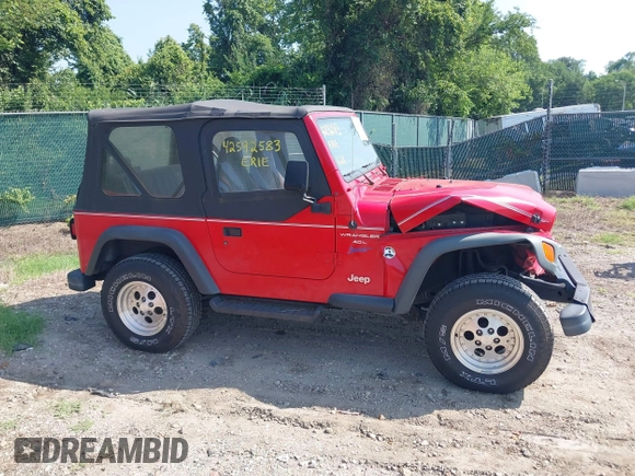 1997 Jeep Wrangler Sport with VIN 1J4FY19S3VP425119, listed as a IAAI auction lot 42592583 with 54,595 mi miles and . Bid and sale history available at DreamBid. Image 13.