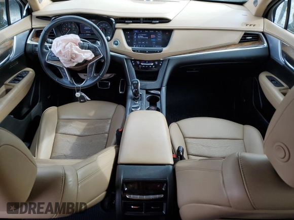 2020 Cadillac XT5 AWD Sport with VIN 1GYKNHRS7LZ122393, listed as a Copart auction lot 84266534 with 19,641 mi miles and Salvage title. Bid and sale history available at DreamBid. Image 8.