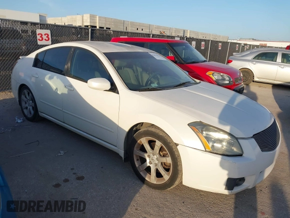 2007 Nissan Maxima SL with VIN 1N4BA41E37C861517, listed as a IAAI auction lot 42879626 with 246,705 mi miles and . Bid and sale history available at DreamBid. Image 1.