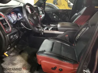 2019 Ram 1500 Rebel with VIN 1C6SRFLT1KN646037, listed as a Copart auction lot 73204094 with 74,338 mi miles and Salvage Title. Bid and sale history available at carsss.com. Image 7.
