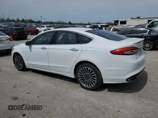 2018 Ford Fusion Titanium with VIN 3FA6P0D92JR138709, listed as a Copart auction lot 52017725 with 86,495 mi miles and Clean title. Bid and sale history available at DreamBid. Image 2.