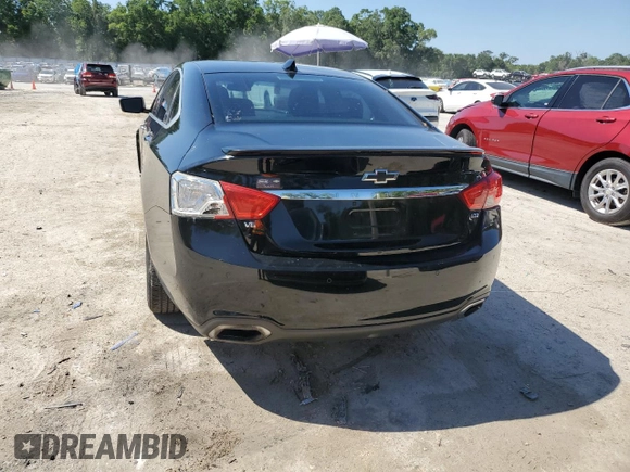 2016 Chevrolet Impala LTZ with VIN 2G1145S32G9162699, listed as a Copart auction lot 53064755 with 132,057 mi miles and Salvage Title. Bid and sale history available at carsss.com. Image 6.