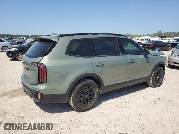 2024 Kia Telluride SX X-Pro с VIN 5XYP5DGC2RG441689, выставлен на аукционе Copart как лот 52587315 с пробегом 16 446 миль миль и Списание • Salvage title. История ставок и продаж доступна на DreamBid. Изображение 3.