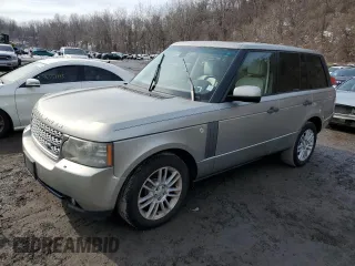 2010 Land Rover Range Rover HSE with VIN SALME1D48AA311735, listed as a Copart auction lot 46500135 with 144,475 mi miles and Clean Title. Bid and sale history available at carsss.com. Image 1.