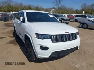 2021 Jeep Grand Cherokee Laredo E with VIN 1C4RJFAG2MC770949, listed as a IAAI auction lot 41780892 with 28,388 mi miles and . Bid and sale history available at DreamBid. Image 1.