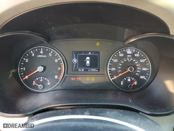 2018 Kia Optima EX with VIN 5XXGU4L31JG260682, listed as a Copart auction lot 46659734 with 117,939 mi miles and Salvage Title. Bid and sale history available at carsss.com. Image 9.