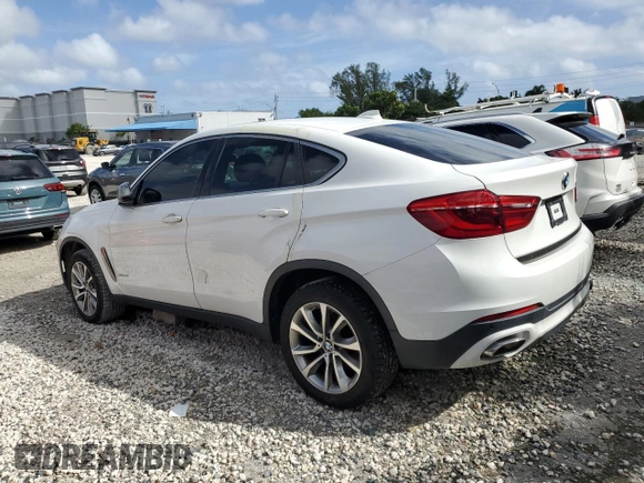 2018 BMW X6 sDrive35i with VIN 5UXKU0C5XJ0G80500, listed as a Copart auction lot 79817144 with 83,955 mi miles and Clean Title. Bid and sale history available at carsss.com. Image 2.