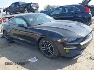 2020 Ford Mustang EcoBoost with VIN 1FA6P8TH5L5187643, listed as a IAAI auction lot 41826302 with 49,886 mi miles. Bid and sale history available at carsss.com. Image 1.