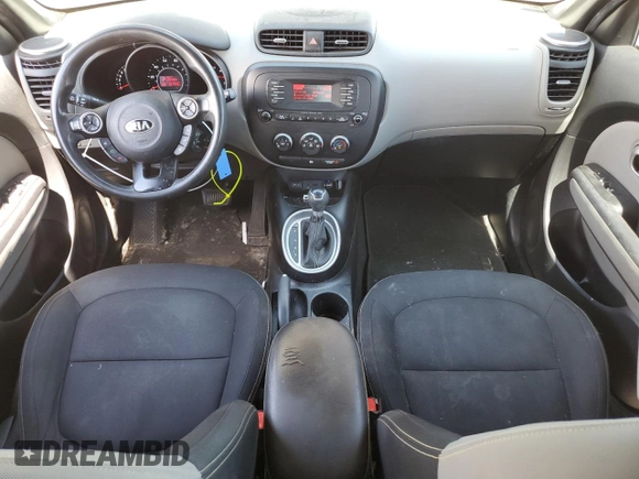 2014 Kia Soul + with VIN KNDJP3A56E7084903, listed as a Copart auction lot 50985005 with 131,745 mi miles and Salvage Title. Bid and sale history available at DreamBid. Image 8.