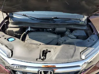 2019 Honda Ridgeline RTL with VIN 5FPYK3F52KB039850, listed as a Copart auction lot 64013955 with 75,366 mi miles and Salvage title. Bid and sale history available at DreamBid. Image 11.