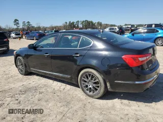 2014 Kia Cadenza Premium with VIN KNALN4D73E5148342, listed as a Copart auction lot 46163195 with 148,446 mi miles and Clean Title. Bid and sale history available at carsss.com. Image 2.