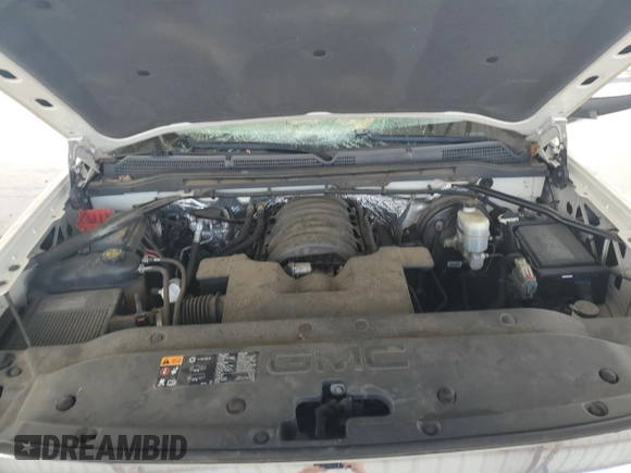 2014 GMC Sierra 1500 SLT with VIN 3GTP1VEC1EG190700, listed as a Copart auction lot 48573715 with 133,563 mi miles and Salvage title. Bid and sale history available at DreamBid. Image 11.