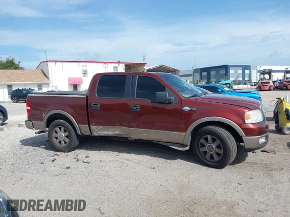 2005 Ford F-150 XLT with VIN 1FTPW12535KE05731, listed as a IAAI auction lot 42496388 with 210,545 mi miles and . Bid and sale history available at DreamBid. Image 13.