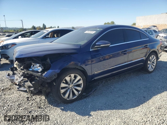 2010 Volkswagen CC Sport with VIN WVWML7ANXAE505558, listed as a Copart auction lot 75438534 with 113,002 mi miles and Salvage Title. Bid and sale history available at DreamBid. Image 1.