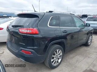 2014 Jeep Cherokee Limited with VIN 1C4PJLDS4EW115066, listed as a IAAI auction lot 41850944 with 125,980 mi miles. Bid and sale history available at carsss.com. Image 4.
