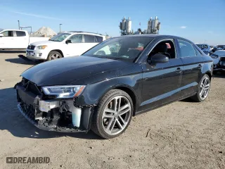 2019 Audi A3 Sedan Premium with VIN WAUAUGFF5KA102093, listed as a Copart auction lot 43100573 with 26651 miles. Bid and sale history available at carsss.com. Image 1.