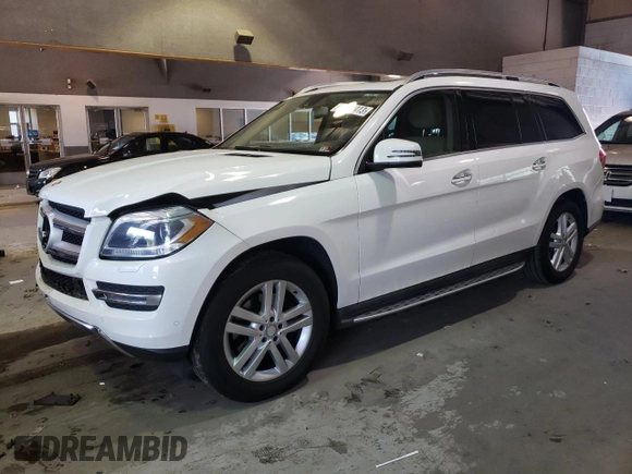 2015 Mercedes-Benz GL-Class GL 450 with VIN 4JGDF6EE4FA551232, listed as a Copart auction lot 63208413 with 64,852 mi miles. Bid and sale history available at carsss.com. Image 1.