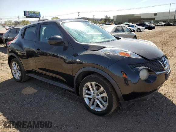 2014 Nissan Juke S with VIN JN8AF5MR5ET353384, listed as a Copart auction lot 47765635 with Not Provided miles and Clean Title. Bid and sale history available at carsss.com. Image 4.