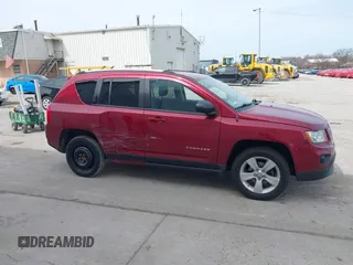 2012 Jeep Compass Latitude with VIN 1C4NJCEB5CD579045, listed as a IAAI auction lot 41863820 with 118,282 mi miles and . Bid and sale history available at carsss.com. Image 13.