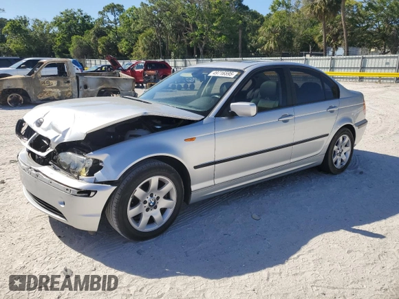 2003 BMW 3 Series 325i with VIN WBAEV33483KL85434, listed as a Copart auction lot 49716595 with 70,066 mi miles and Salvage Title. Bid and sale history available at carsss.com. Image 1.