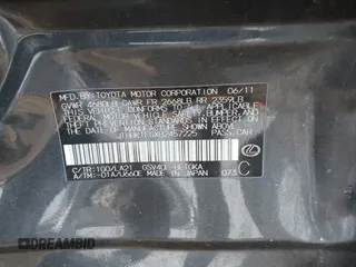 2011 Lexus ES 330 с VIN JTHBK1EGXB2457225, выставлен на аукционе IAAI как лот 42402310 с пробегом 165 371 миль миль и . История ставок и продаж доступна на DreamBid. Изображение 9.