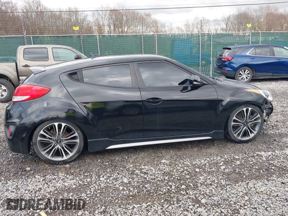 2016 Hyundai Veloster Turbo with VIN KMHTC6AE9GU268920, listed as a IAAI auction lot 42007242 with 188,086 mi miles and . Bid and sale history available at DreamBid. Image 14.