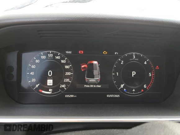 2020 Land Rover Range Rover Sport SE с VIN SALWG2RK5LA744674, выставлен на аукционе Copart как лот 63619205 с пробегом 35 290 миль миль и Чистый • Clean title. История ставок и продаж доступна на DreamBid. Изображение 9.