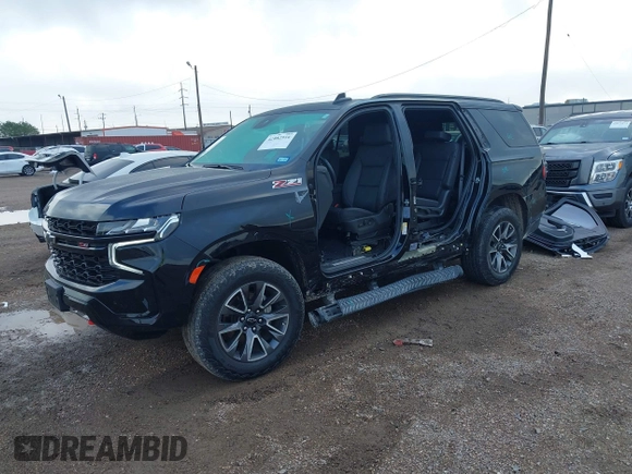2023 Chevrolet Tahoe Z71 with VIN 1GNSKPKD9PR389603, listed as a IAAI auction lot 42082916 with 33,843 mi miles and . Bid and sale history available at DreamBid. Image 18.