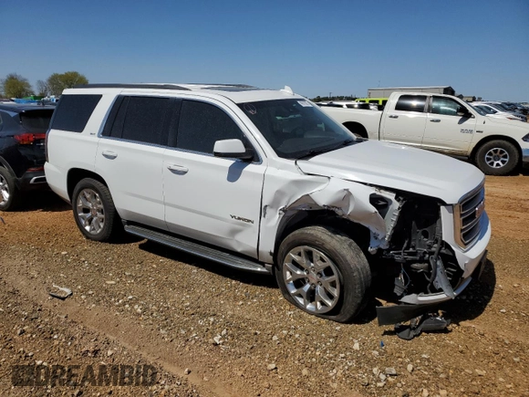 2016 GMC Yukon SLT with VIN 1GKS2BKC4GR270008, listed as a Copart auction lot 48519255 with 0 mi miles and Salvage Title. Bid and sale history available at carsss.com. Image 4.