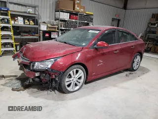 2011 Chevrolet Cruze LTZ with VIN 1G1PH5S90B7231001, listed as a Copart auction lot 53656805 with 195,589 mi miles and Clean Title. Bid and sale history available at DreamBid. Image 1.