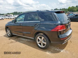 2017 Mercedes-Benz GLE 350 with VIN 4JGDA5HB9HA983778, listed as a Copart auction lot 59428695 with 103,797 mi miles and Salvage title. Bid and sale history available at DreamBid. Image 2.