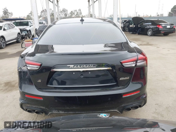 2021 Maserati Ghibli S with VIN ZAM57YSA3M1365483, listed as a IAAI auction lot 42562390 with 51,954 mi miles and . Bid and sale history available at DreamBid. Image 17.
