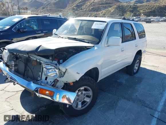 1997 Toyota 4Runner SR5 with VIN JT3GN86R1V0053676, listed as a IAAI auction lot 41635822 with 213,443 mi miles and . Bid and sale history available at DreamBid. Image 2.