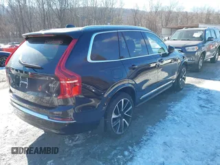2024 Volvo XC90 Plus Bright Theme with VIN YV4062PE9R1172236, listed as a IAAI auction lot 41246801 with 9,673 mi miles. Bid and sale history available at carsss.com. Image 4.