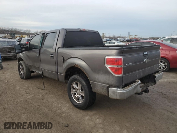 2012 Ford F-150 XL with VIN 1FTFW1EF7CKD07797, listed as a Copart auction lot 46160675 with 418,790 mi miles and Salvage Title. Bid and sale history available at carsss.com. Image 2.