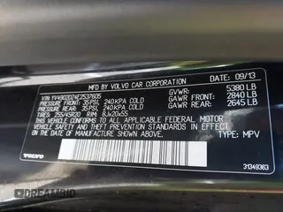 2014 Volvo XC60 R-Design Premier Plus z VIN YV4902DZ4E2537605, wystawiony jako IAAI lot #41126501 z przebiegiem 119 644 mil mil oraz . Historia ofert i sprzedaży dostępna na DreamBid. Obrazek 9.