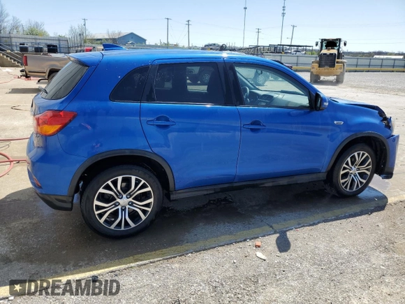 2018 Mitsubishi Outlander ES with VIN JA4AP3AU5JU024172, listed as a Copart auction lot 51807585 with 86,580 mi miles and Salvage title. Bid and sale history available at DreamBid. Image 3.