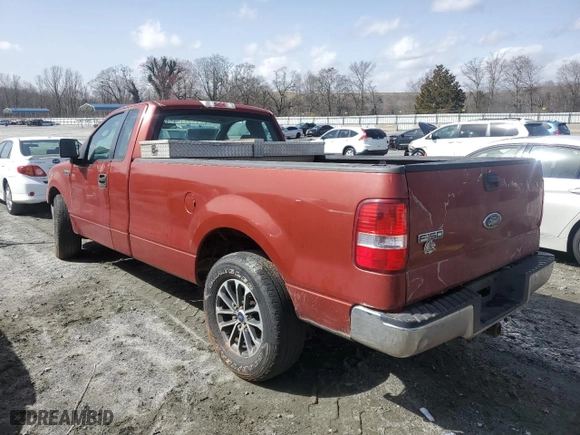 2007 Ford F-150 XL with VIN 1FTRF12267KC36631, listed as a Copart auction lot 47516805 with 279,337 mi miles and Salvage Title. Bid and sale history available at carsss.com. Image 2.
