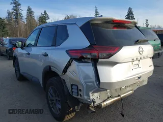 2024 Nissan Rogue S with VIN 5N1BT3AB1RC726491, listed as a IAAI auction lot 41372611 with 6,620 mi miles and . Bid and sale history available at DreamBid. Image 3.