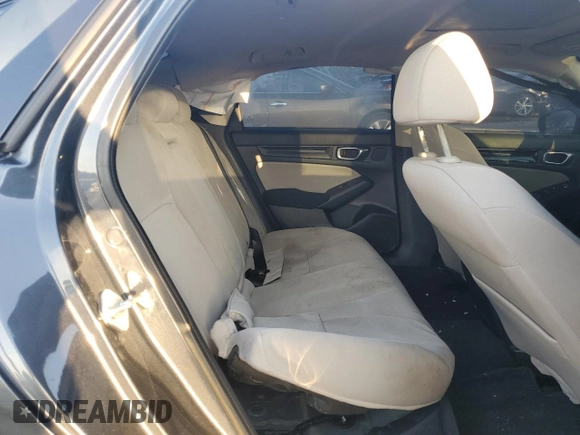 2023 Honda Civic EX with VIN 2HGFE1F7XPH306331, listed as a Copart auction lot 62235105 with 35,824 mi miles and Salvage title. Bid and sale history available at DreamBid. Image 10.
