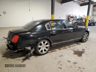 2006 Bentley Flying Spur with VIN SCBBR53W76C034894, listed as a Copart auction lot 83219304 with 76,725 mi miles and Salvage Title. Bid and sale history available at DreamBid. Image 3.